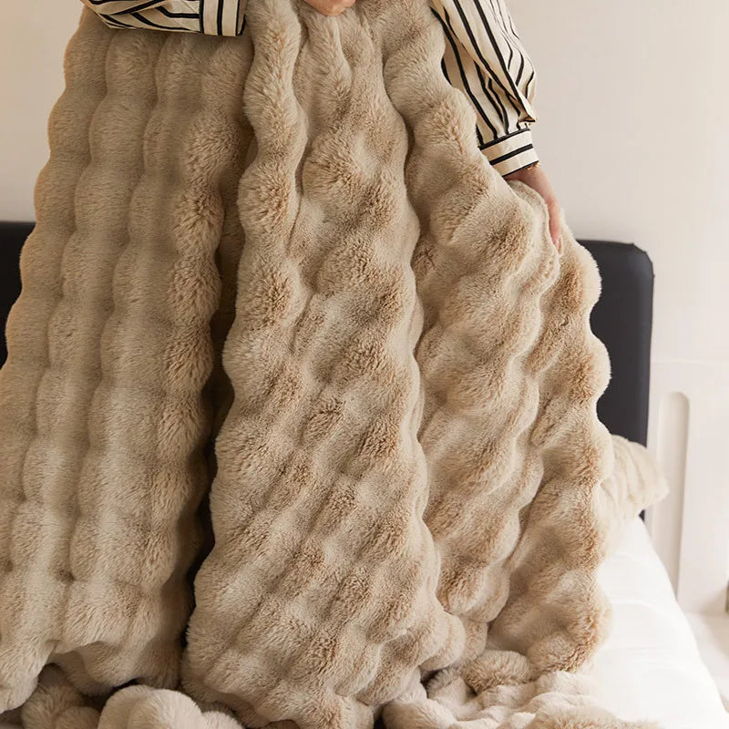 Plush Soft Throw Blanket for Cozy Nights