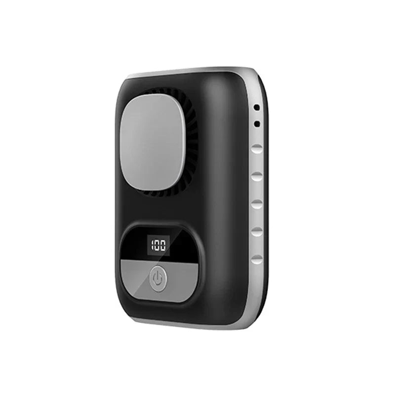 Compact Personal Waist Fan with LED Display - Fesara