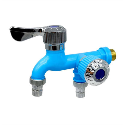Dual Outlet Adjustable Faucet Adapter