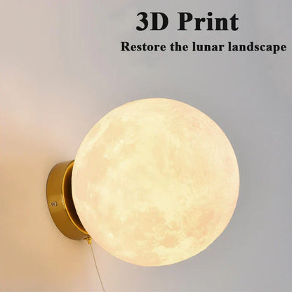 Cosmic Moon LED Wall Lamp
