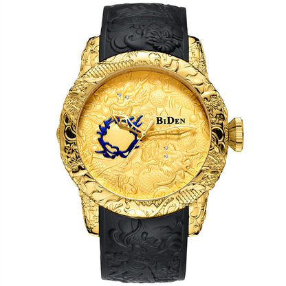 Vintage Dragon Quartz Crystal Watch