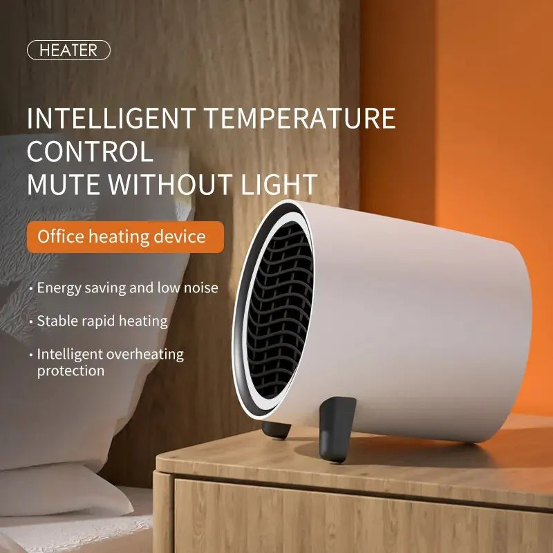 Compact Electric Space Heater 600W Fast Warmth