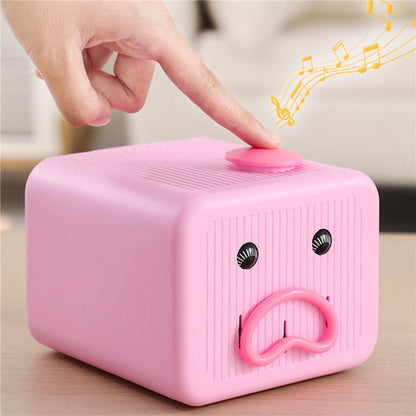 Cute Smiling Coin Saving Piggy Bank