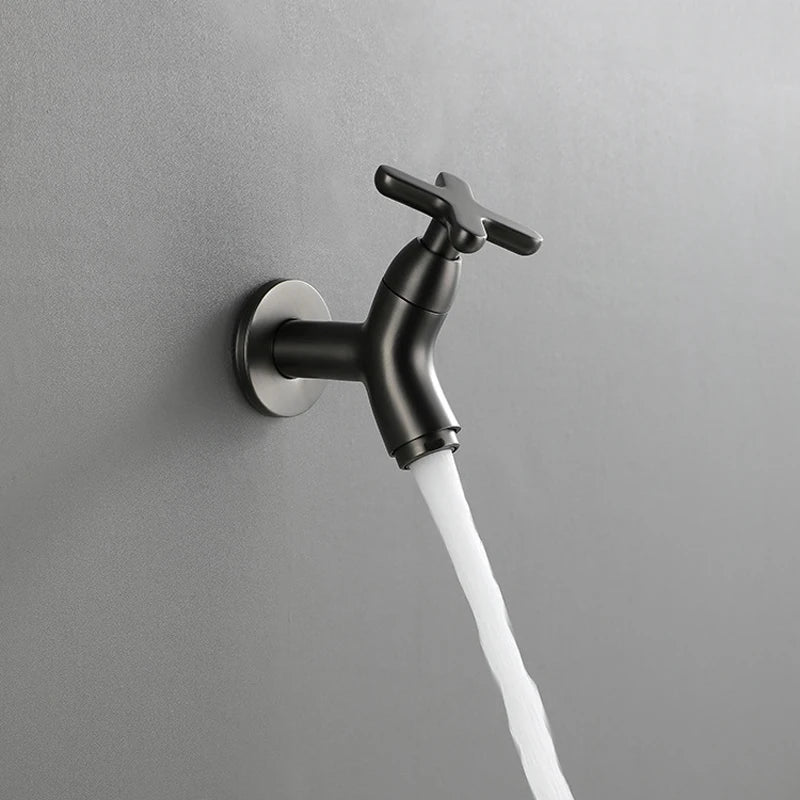 Luxury Solid Brass Wall Mount Kitchen Faucet - Fesara