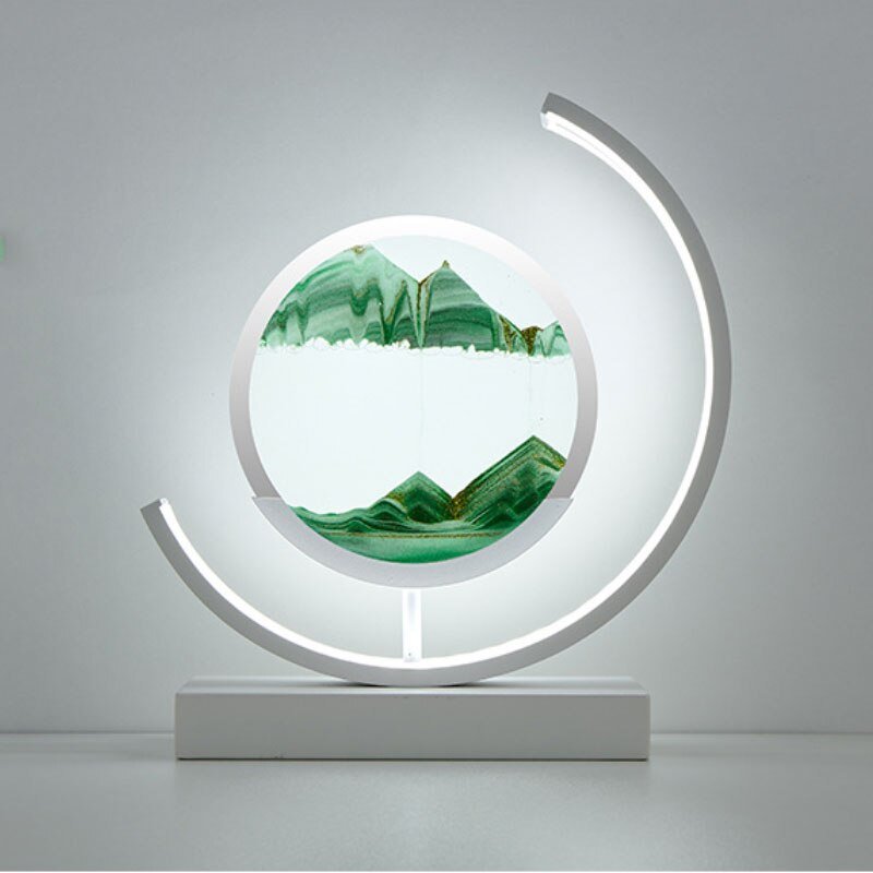 Modern 3D LED Table Lamp Elegant Home Decor