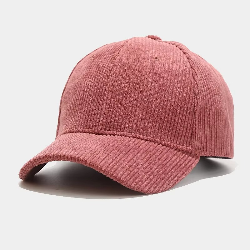 Classic Corduroy Baseball Cap Adjustable Fit
