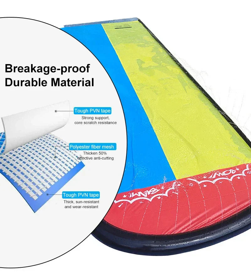 Fun Inflatable Outdoor Water Slide for Kids - Fesara