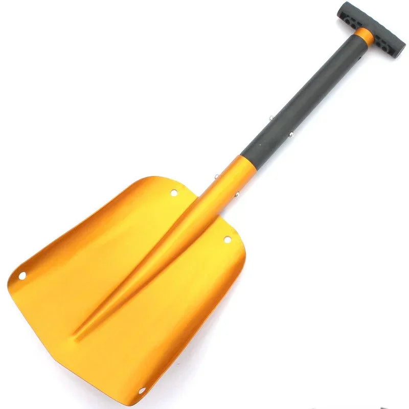Compact Lightweight Aluminum Snow Shovel