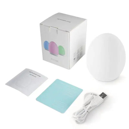 Colorful Kids Night Lamp with RGB and Touch Control