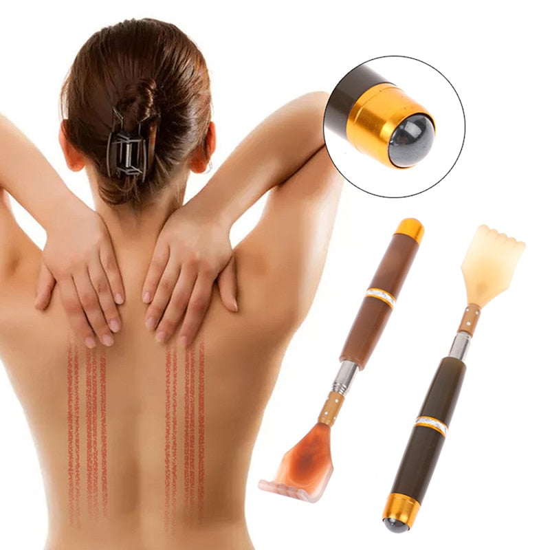 Extendable Plastic Back Massager Scratcher
