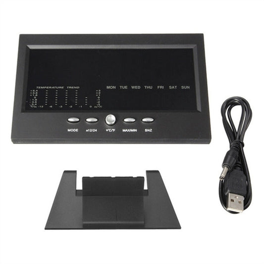 Digital Alarm Clock Weather Station Display - Fesara