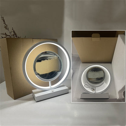 Colorful 3D LED Sand Water Table Lamp