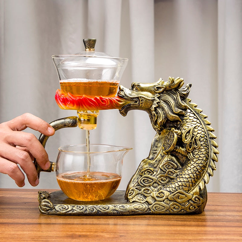 Luxury Gold Dragon Tea Infuser
