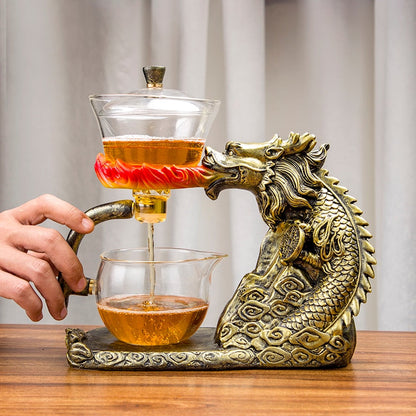 Luxury Gold Dragon Tea Infuser