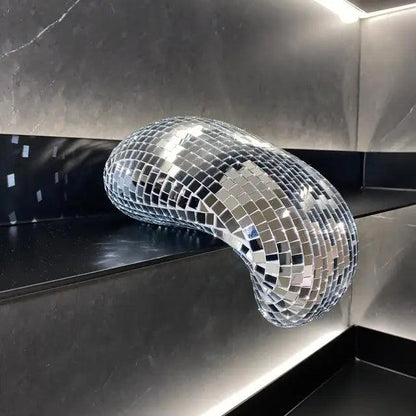 Shiny Disco Ball Wall Hanging – Sparkly Decorative Art