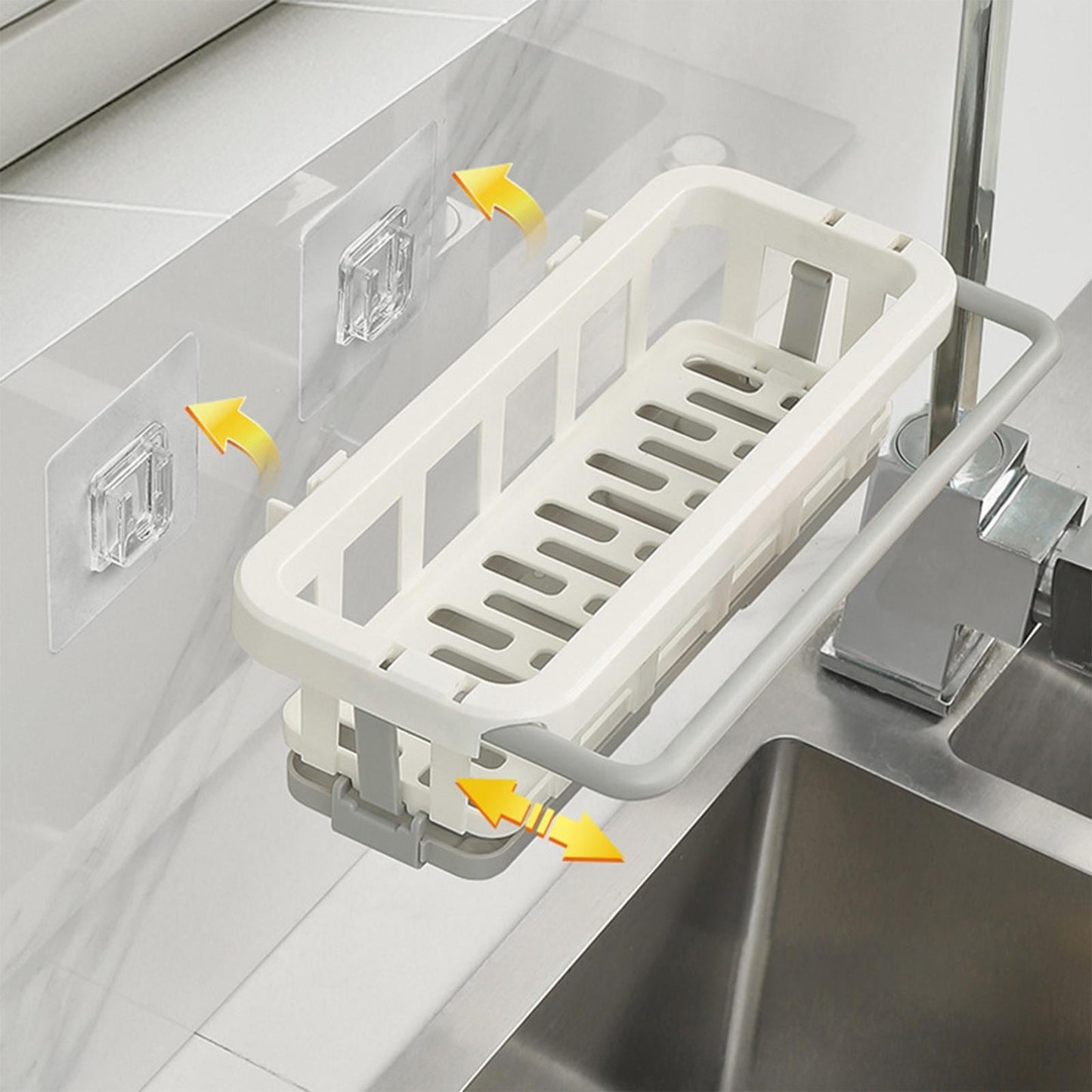 Practical Kitchen Sink Storage Holder Rack - Fesara