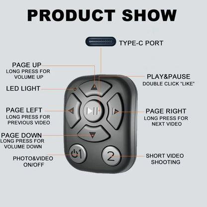 Wireless Mini Bluetooth Remote Controller