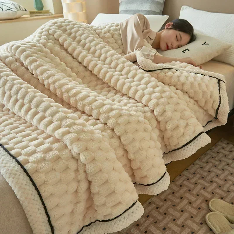 Soft Turtle Velour Throw Blanket