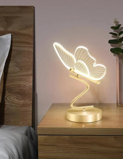 Delicate Winged Desk Lamp