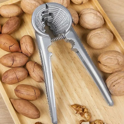 Premium Metal Nutcracker for Nuts and Seeds