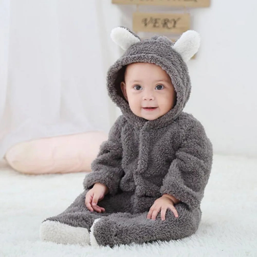 Soft Fleece Baby Sleepers for Newborn Babies