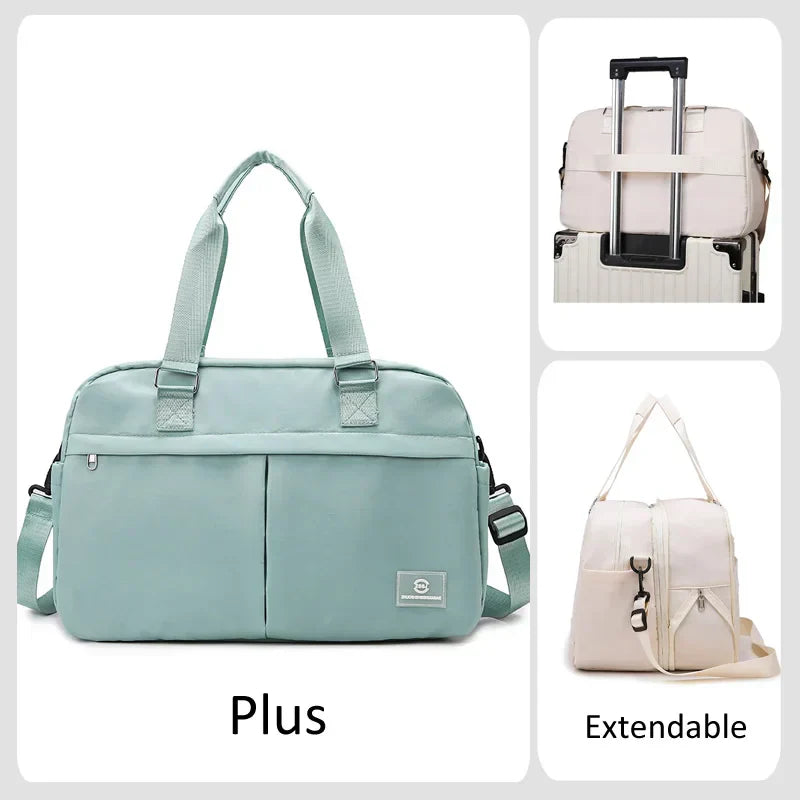 Spacious Expandable Travel Duffel Bag