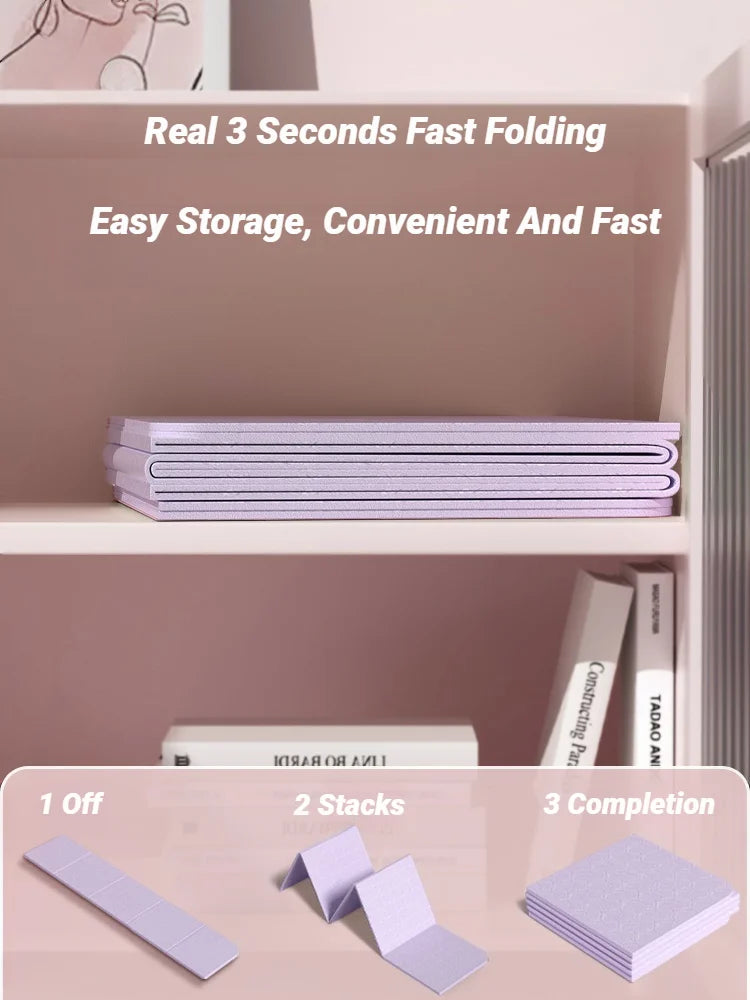 Fesara Yoga Mat - Portable & Grip Double Sided Mat