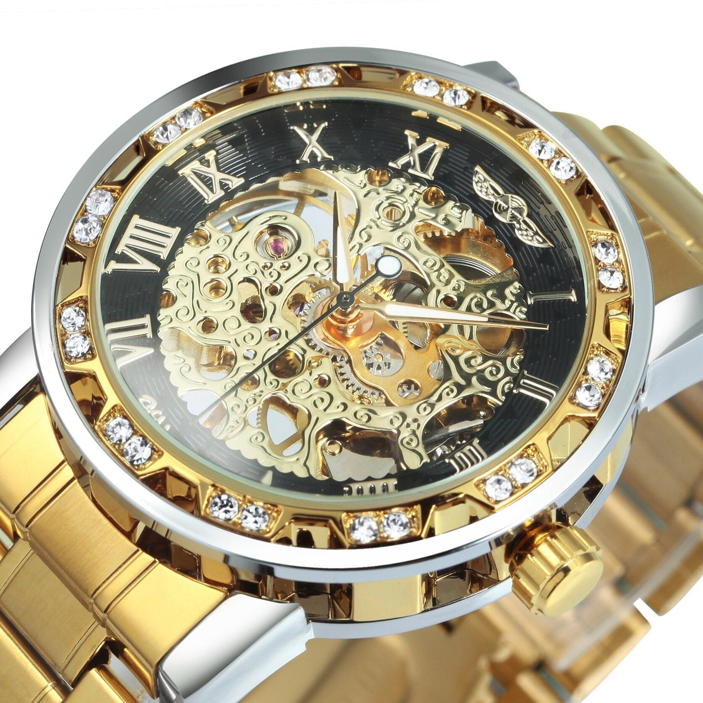 Stylish Mechanical Skeleton Men's Watch