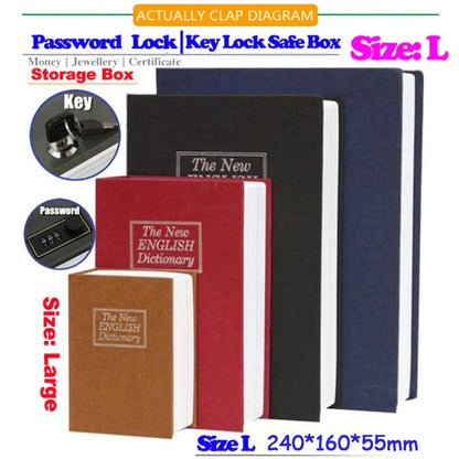 Secret Storage Book Safe Box