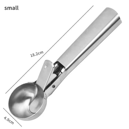 Premium Ice Cream Scoop Stainless Steel Spoon - Fesara