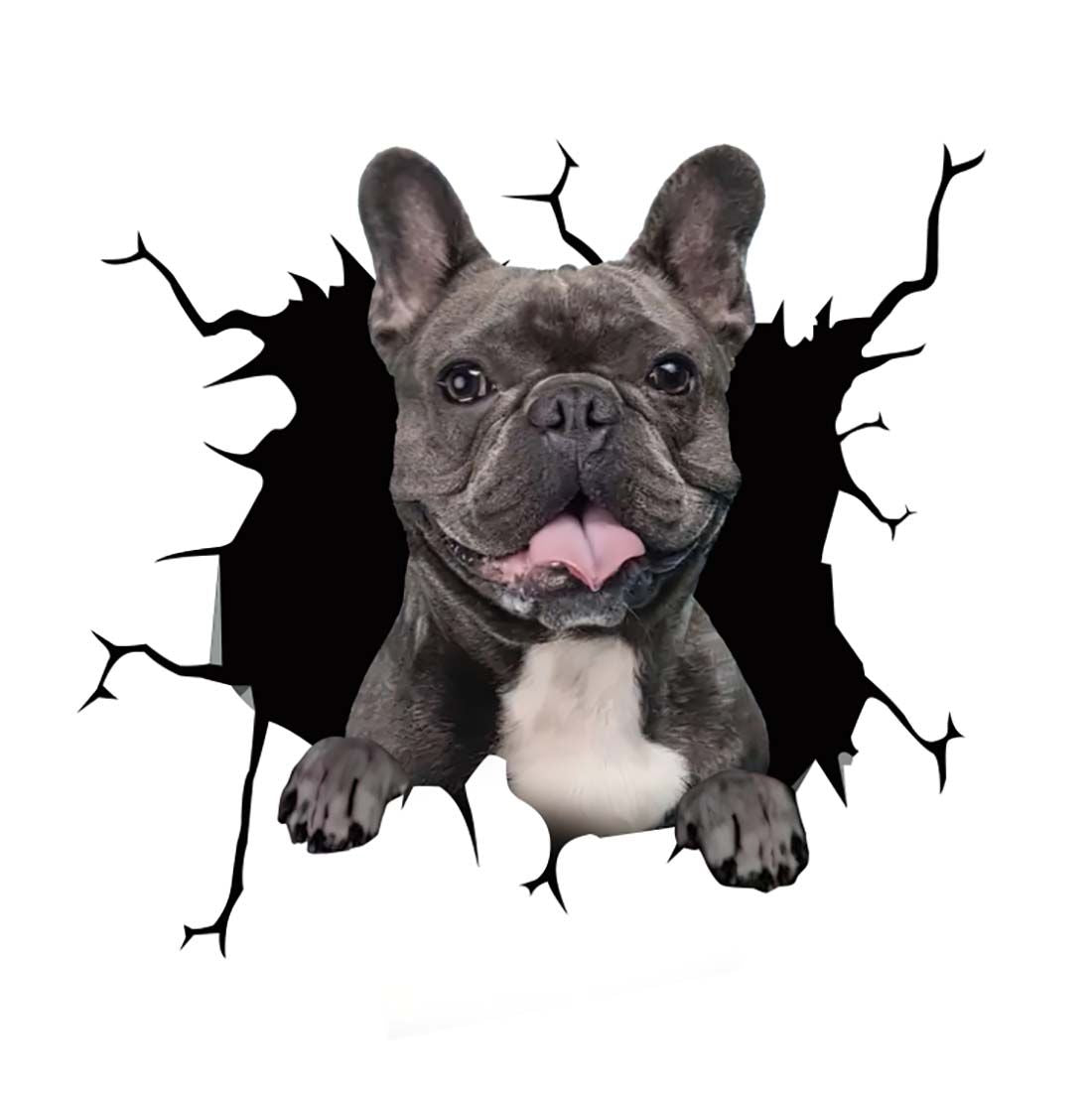 Fun 3D Dog Car Scratch Remover Sticker