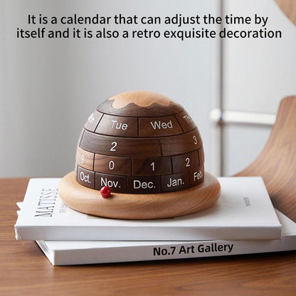 Natural Wood Desk Calendar Block