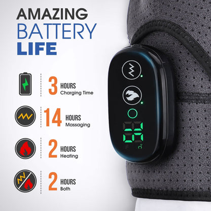 Relaxing Electric Heat Shoulder Wrap Massager