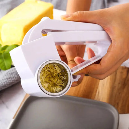 Easy Use Manual Cheese Grater with Stainless Steel Drum