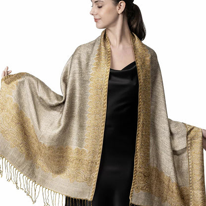 Soft Women's Cashmere Scarf Luxury Warm Print