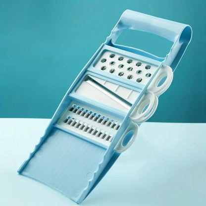 Easy 5-in-1 Manual Vegetable Chopper and Slicer