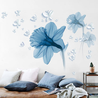 Beautiful Floral Vinyl Wall Decal