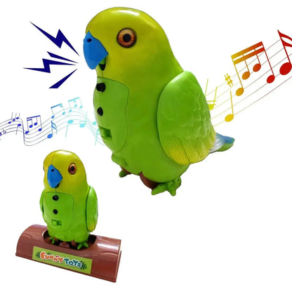 Fun Talking Parrot Toy for Kids and Adults