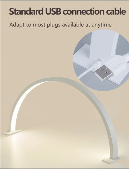 Portable LED Nail Light with Half Moon Design