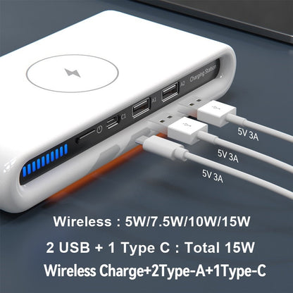 Compact 4 in 1 Wireless Charging Dock