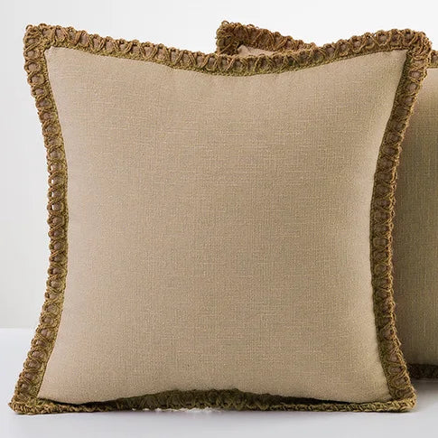 Vibrant Patterned Pillow in Classic Design