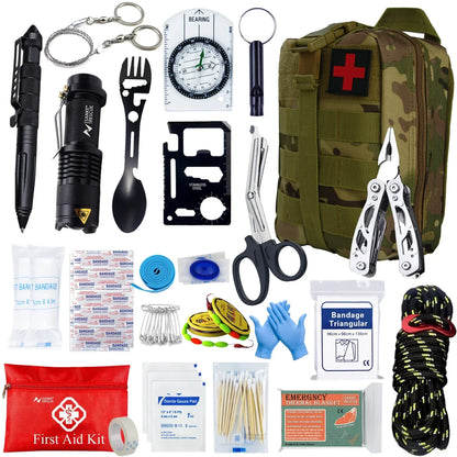 Emergency Rescue First Aid Kit Backpack