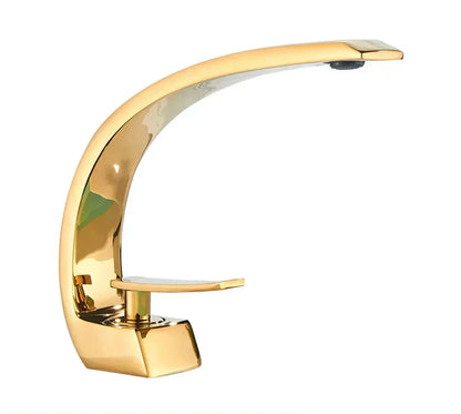Modern Bathroom Faucet Stylish Chrome Finish