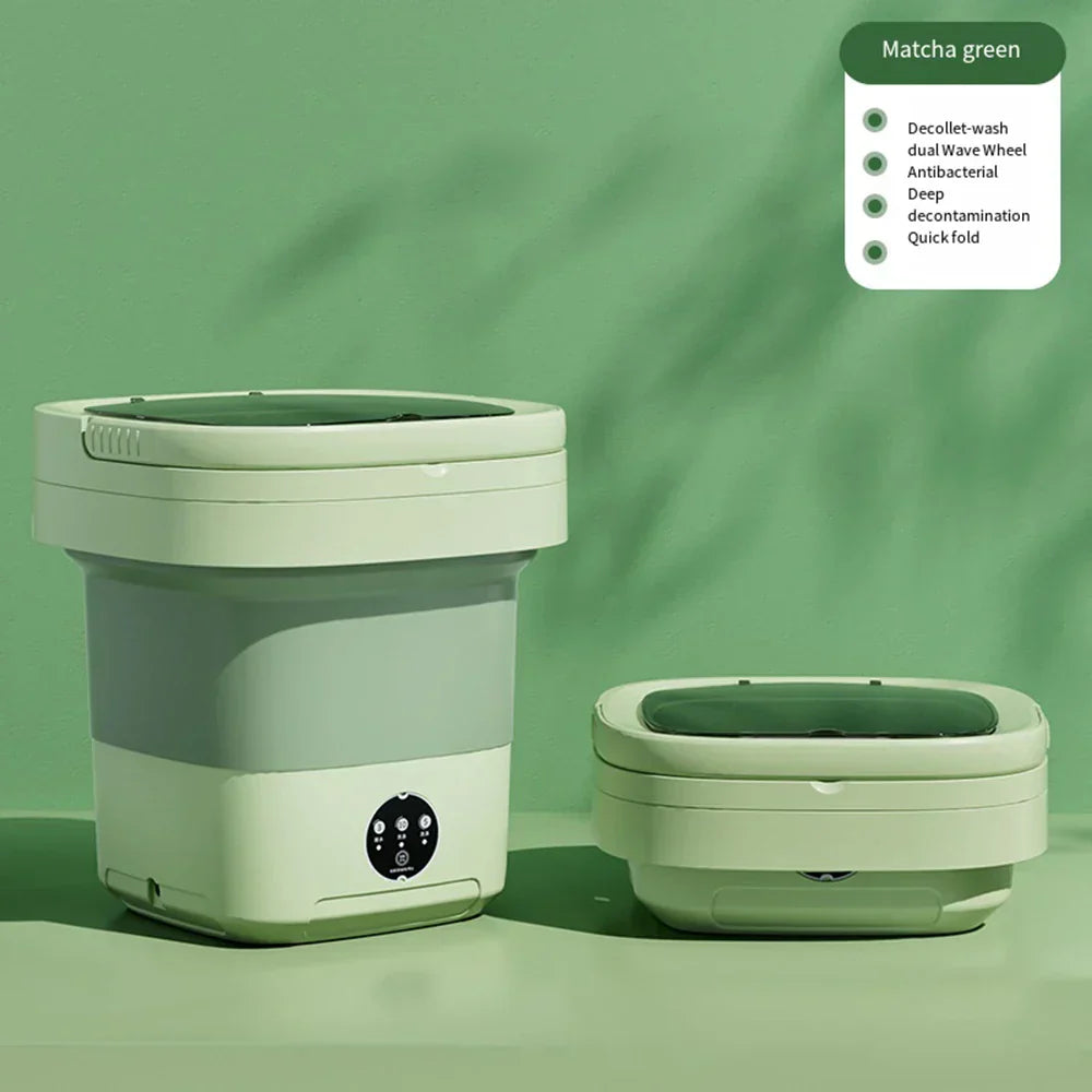 Portable Mini Folding Washing Machine for Travel