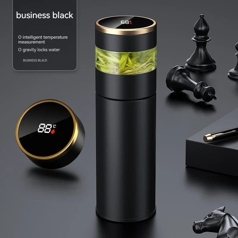 Insulated Thermal Bottle with LED Temp Display