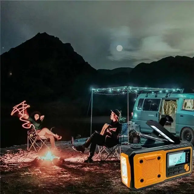 Portable Hand Crank Emergency Radio