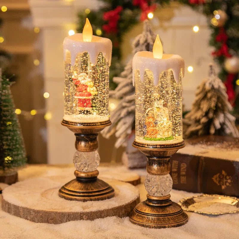 Warm Glow LED Christmas Lights
