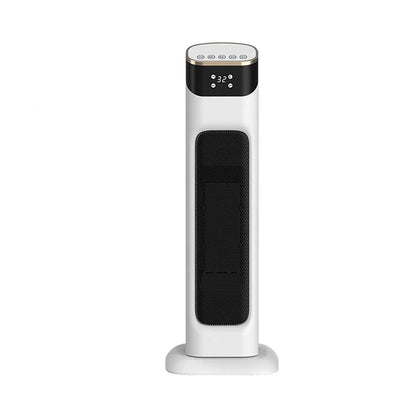 Compact Electric Space Heater with Thermostat and Remote