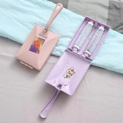 Easy Double Roller Broom Carpet Cleaner