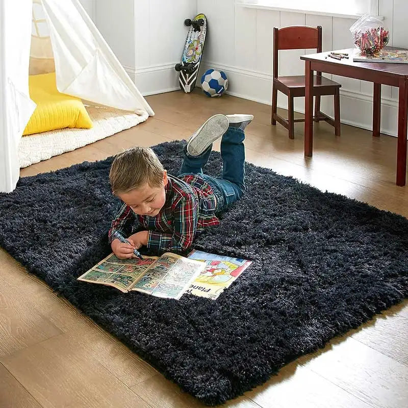 Plush Anti-Slip Rug with Thick Memory Foam Padding